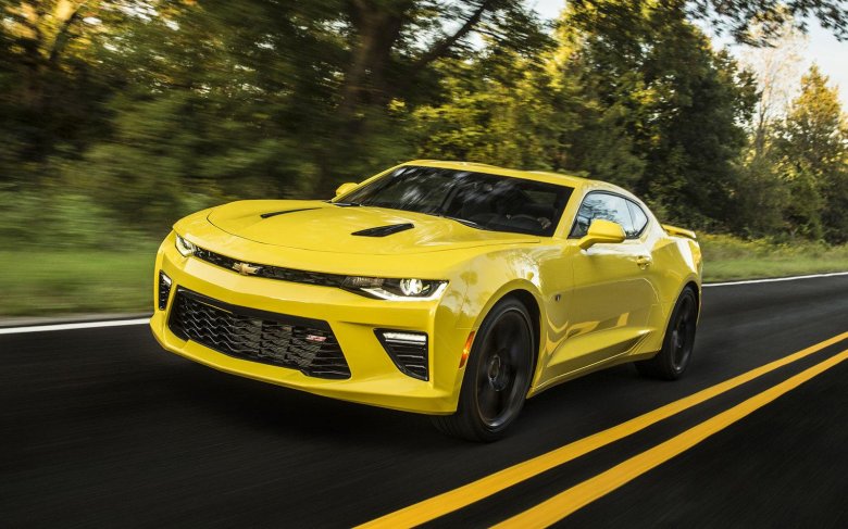 Chevrolet camaro zl1 2017 yellow