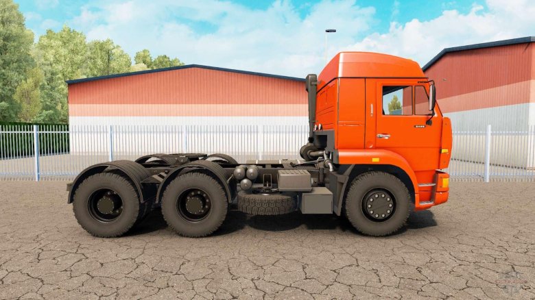 Камаз 6460 седельный тягач