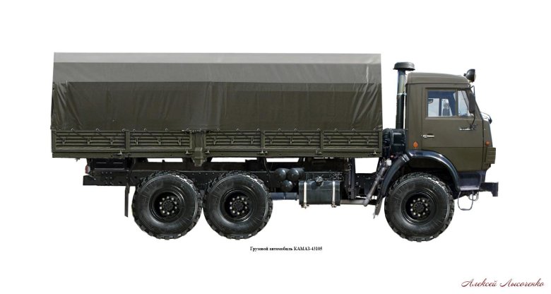 Камаз 43118 военный