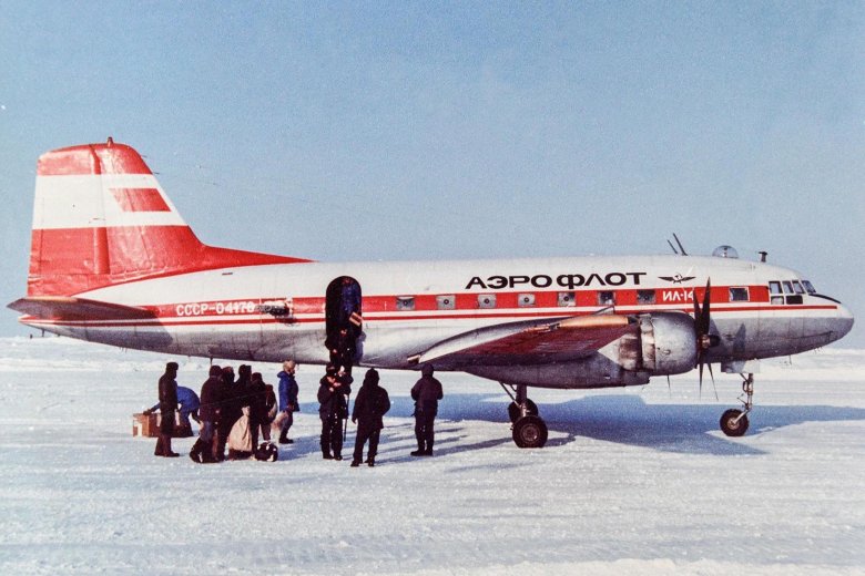 Ил-14 полярная авиация