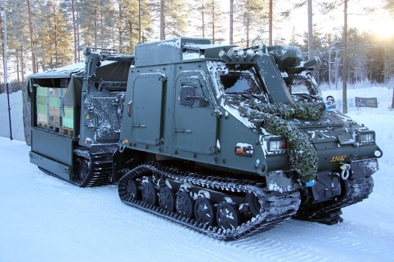 Бронированный вездеход bvs-10