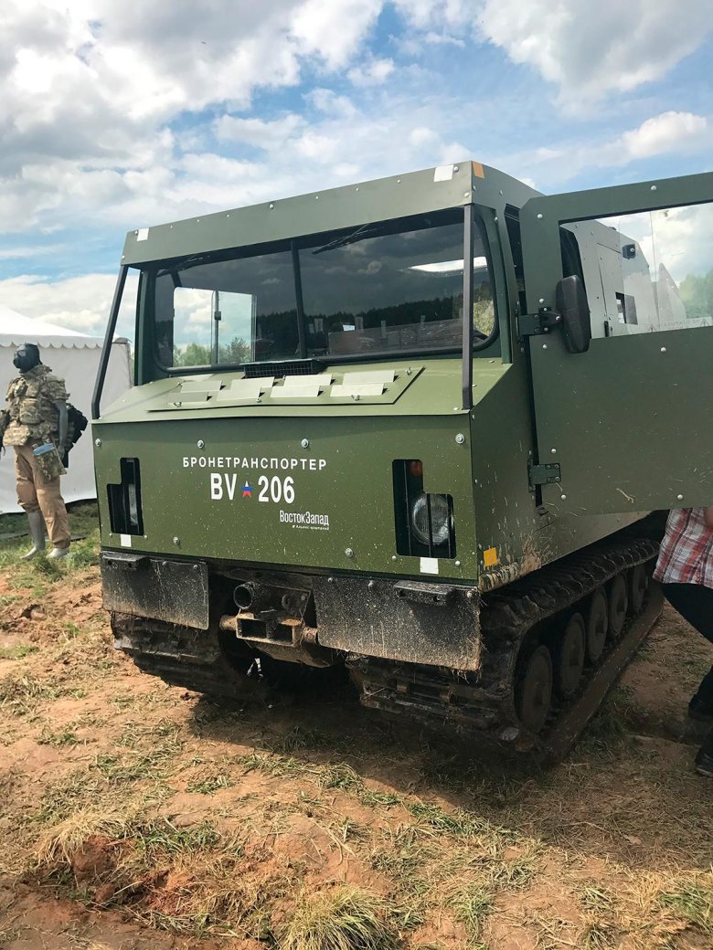 Ходовая вездехода bv 206