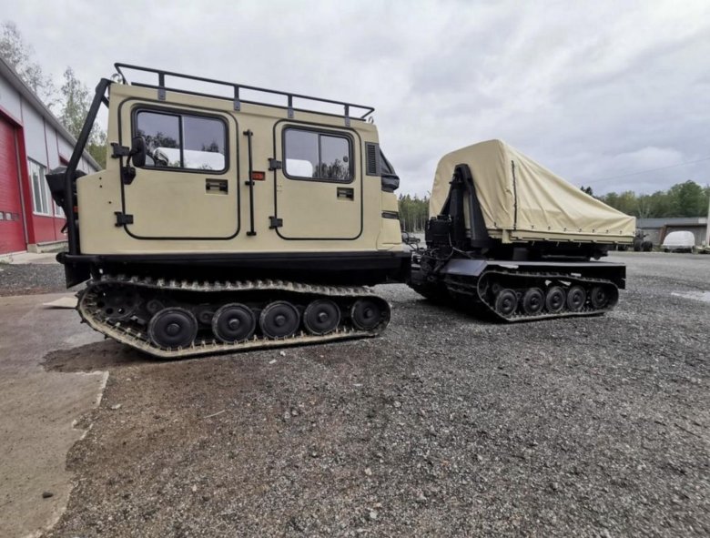 Шведский вездеход bv-206