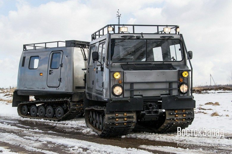 Вездеход hagglunds bv 206