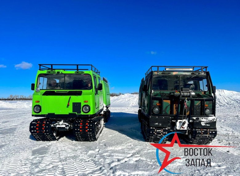 Гусеничный снегоболотоход газ 34039