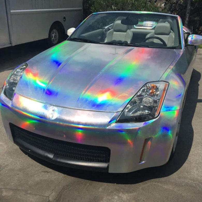 Голографическая пленка лазерный хром