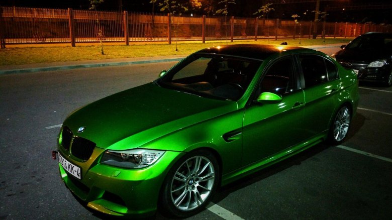 Bmw e90 green
