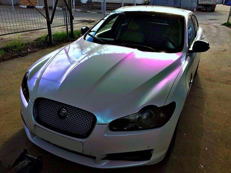 Ягуар xf белый матовый