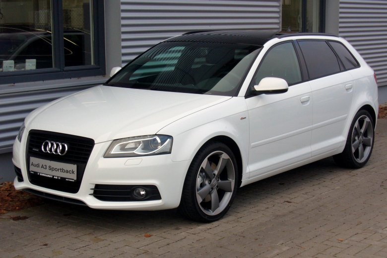 Audi a3 sportback 2012