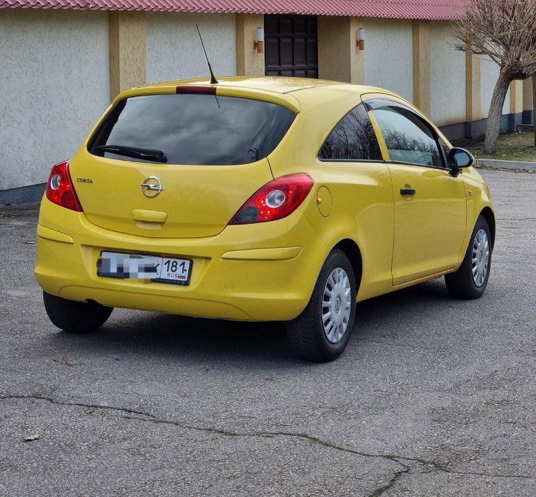 Opel corsa d 2012
