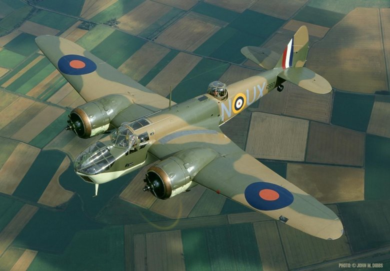 Бомбардировщик бленхейм бристоль