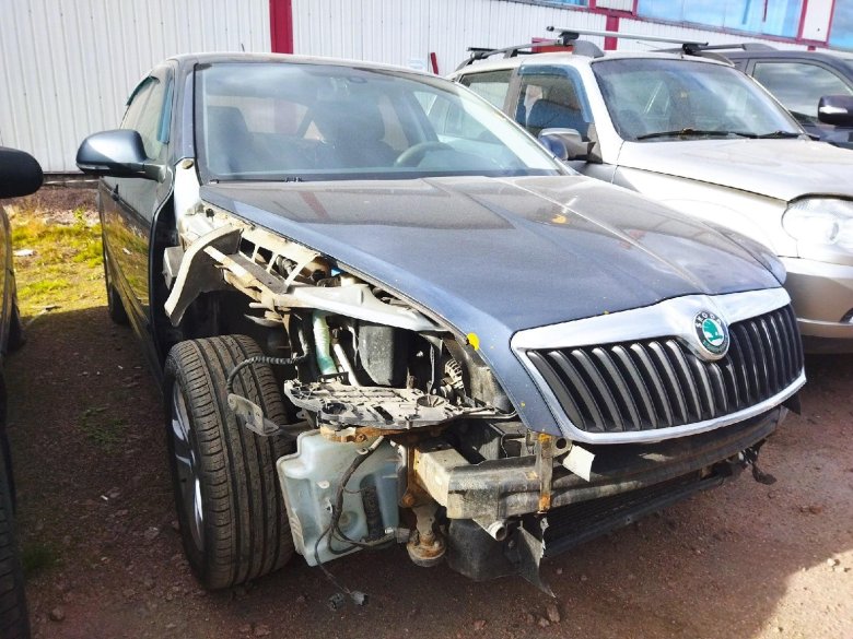 Битая шкода октавия а5