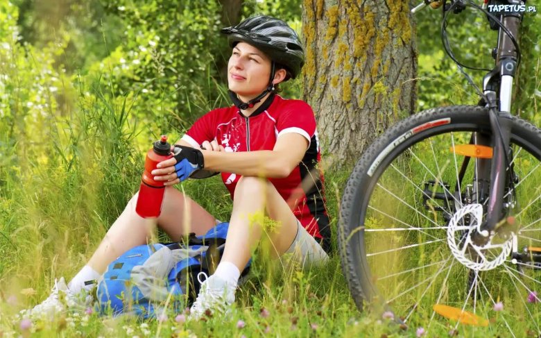 Катание на велосипеде