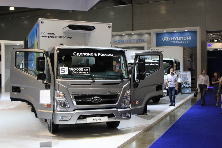 Грузовик hyundai