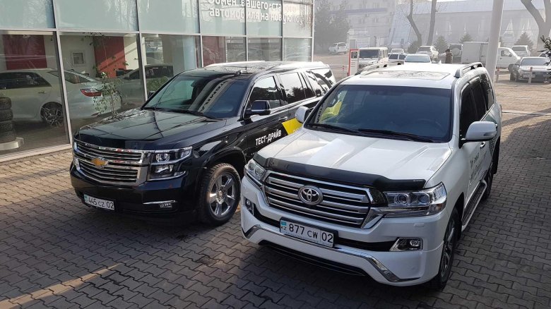 Шевроле тахо и ленд крузер 200