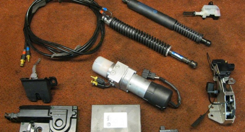 Электропривод багажника