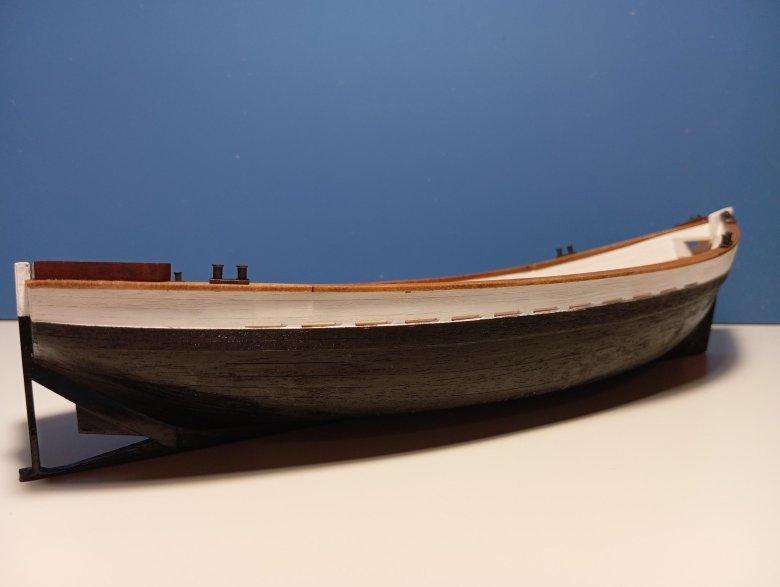 Сборная модель шлюпка ял-6