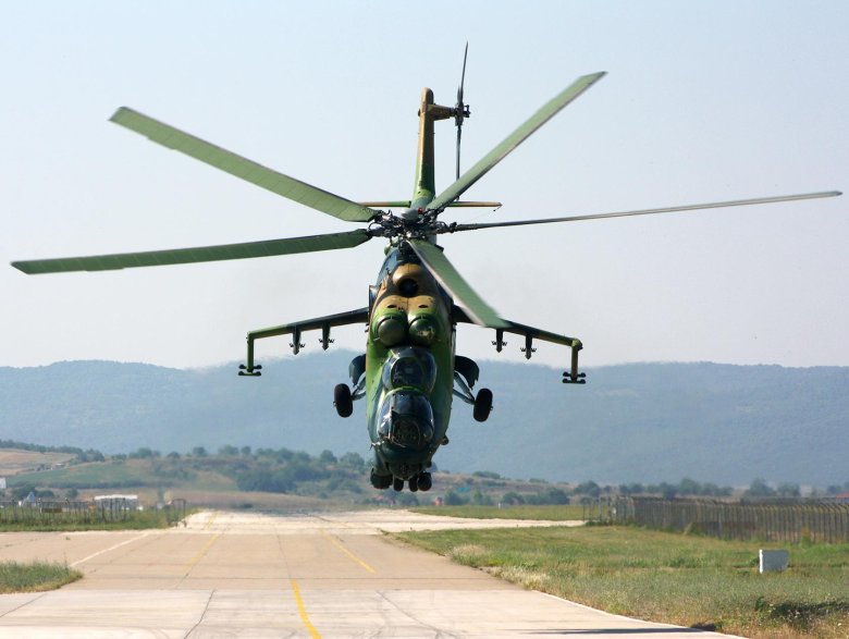 Вертолет \ ми-24а\