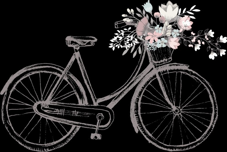 Винтажный велосипед