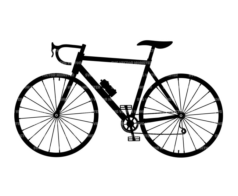 Силуэт велосипеда