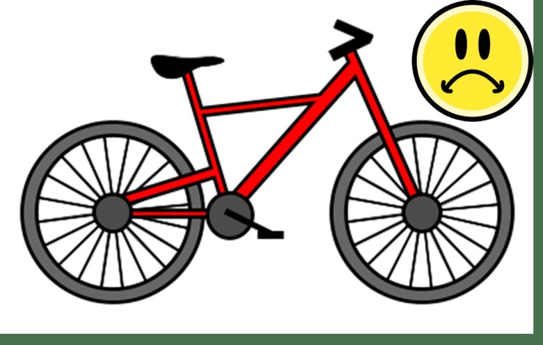Рисунок велосипед