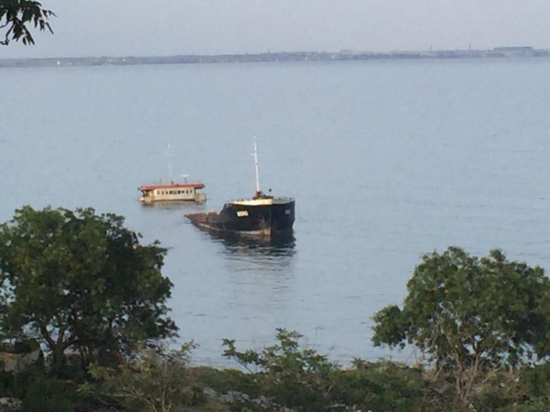 Феодосия затонувший сухогруз