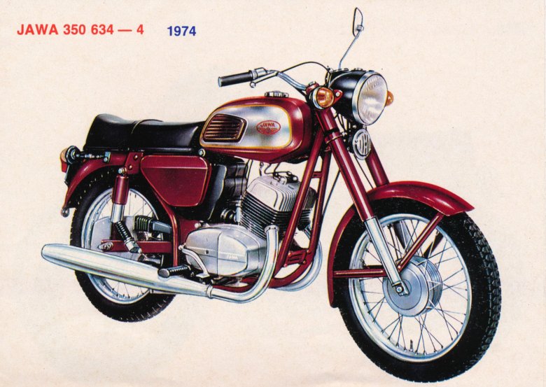 Мотоцикла ява