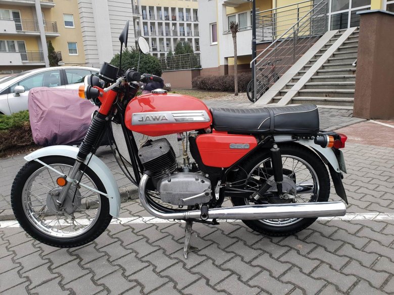 Мотоцикл ява 638