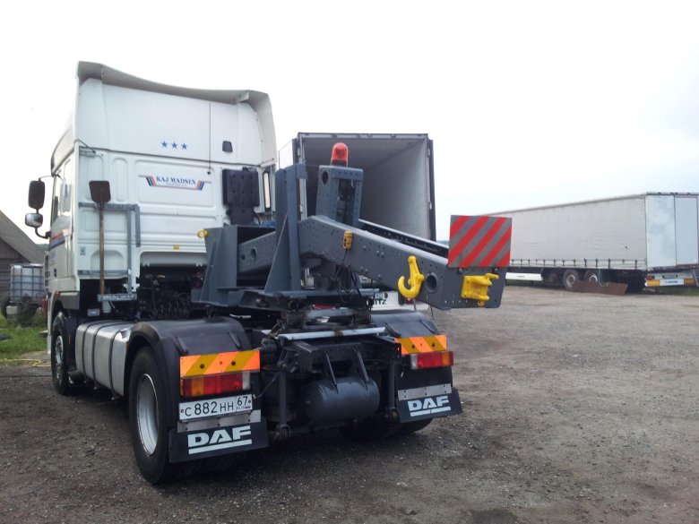 Daf xf 105 эвакуатор