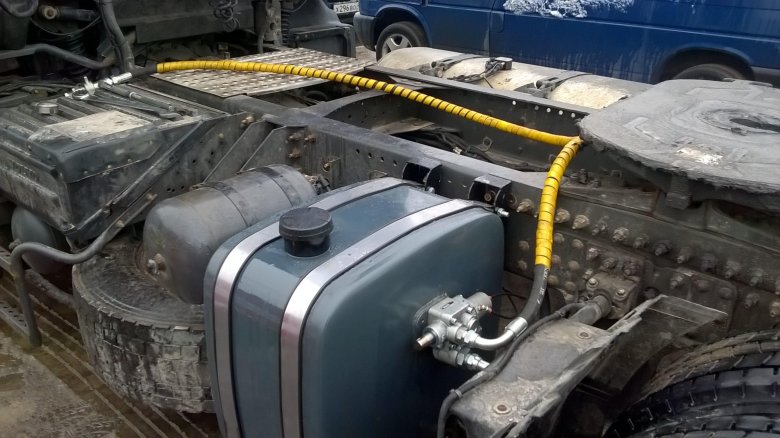 Гидрофикация вольво тягач