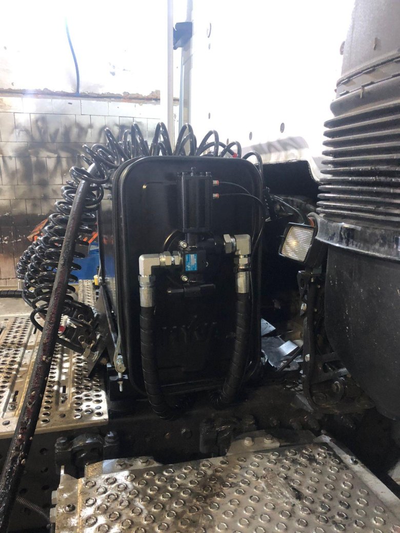 Гидрофикация седельного тягача ман