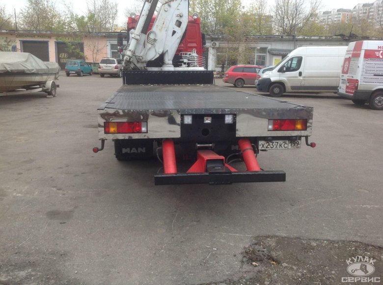 Эвакуаторная платформа