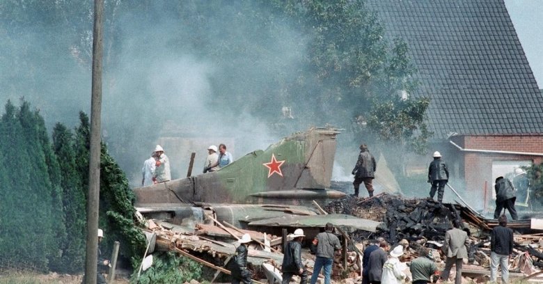 Катастрофа миг 23 в бельгии 4 июля 1989 года