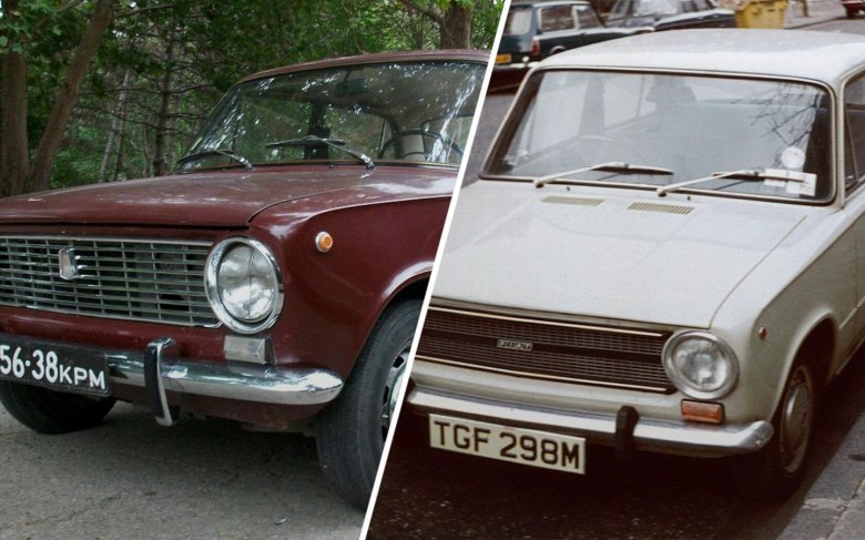 Ваз 2101 и фиат 124