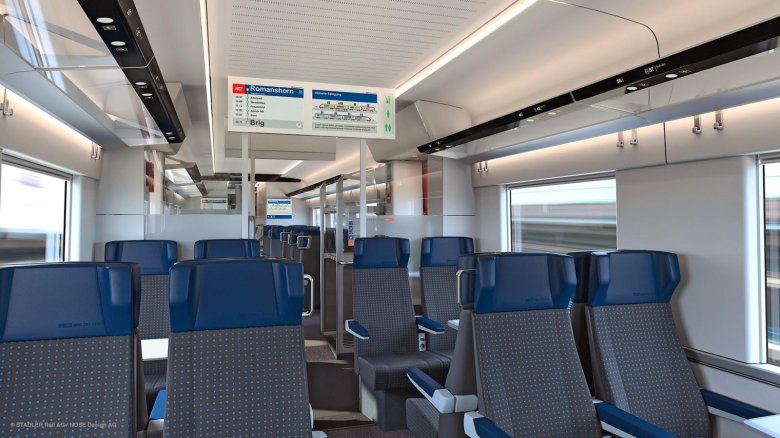 Штадлер интерьер