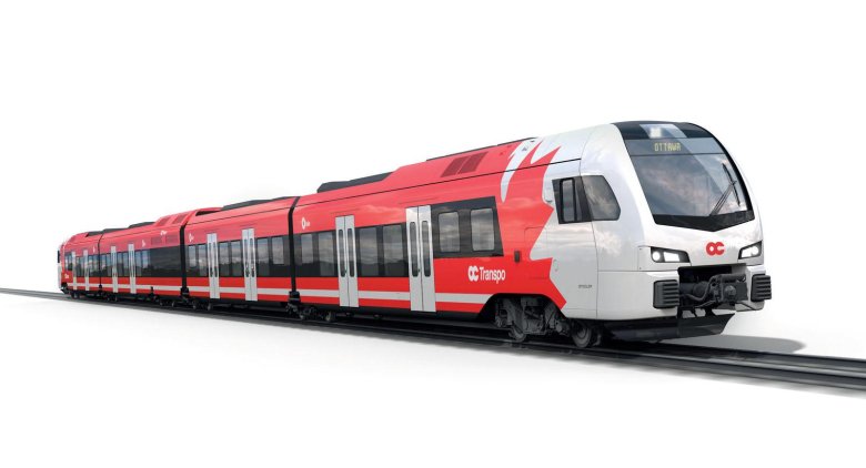 Электропоезд ласточка