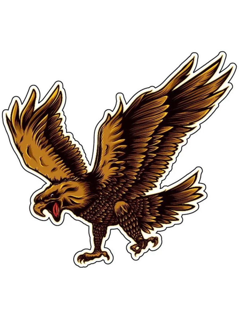 Наклейка орел