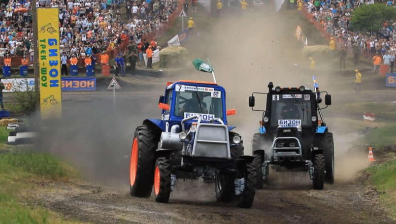 Гонки на тракторах в ростове дону