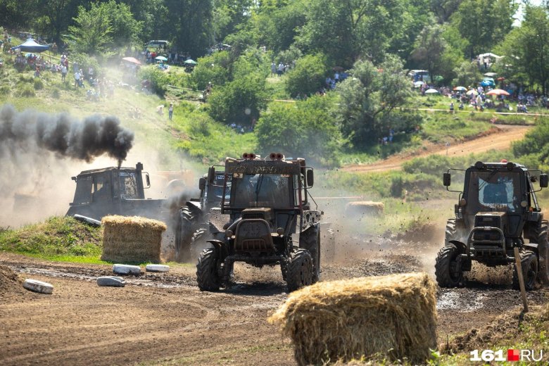 Трактора бизон трек шоу