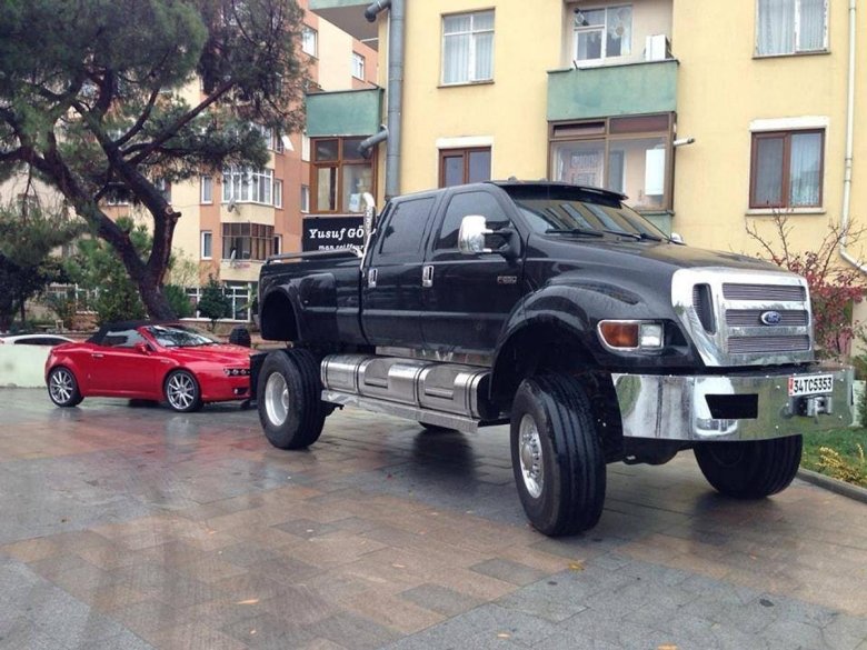 Самый большой форд f 750