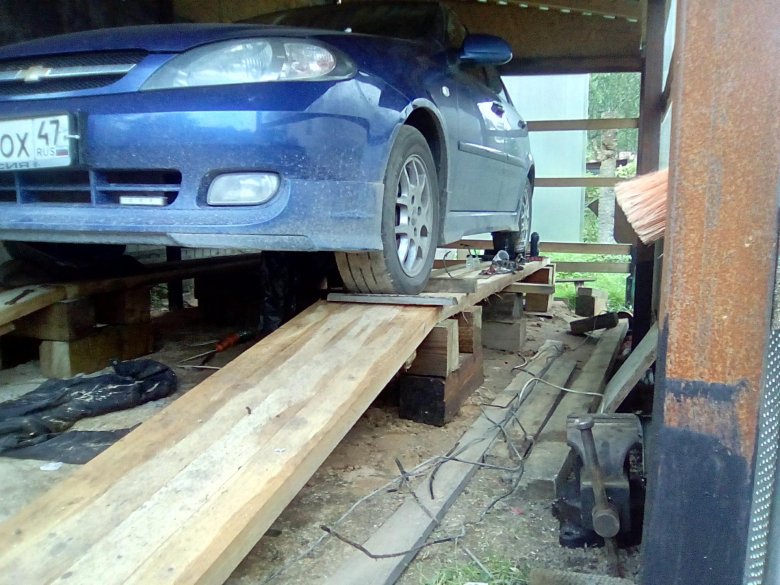 Мини эстакада 2 т biltema