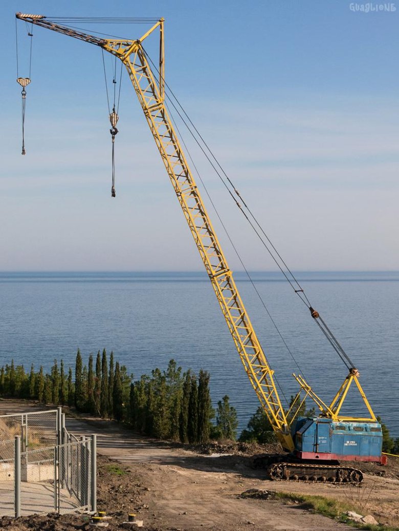 Сваи крымского моста