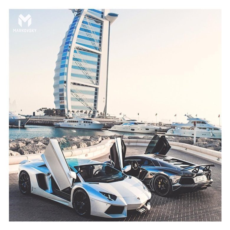 Ламборгини авентадор дубай