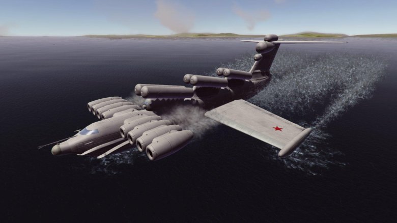 Лунь экраноплан