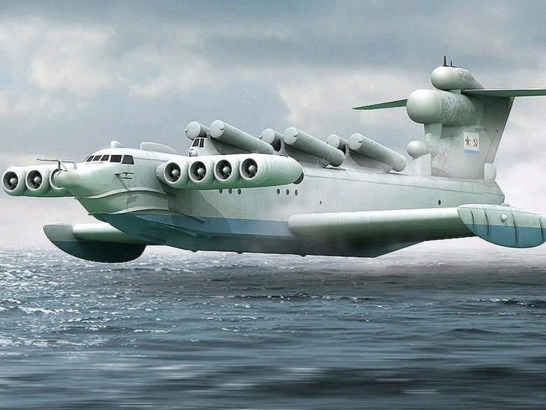 Ракетный корабль-экраноплан лунь