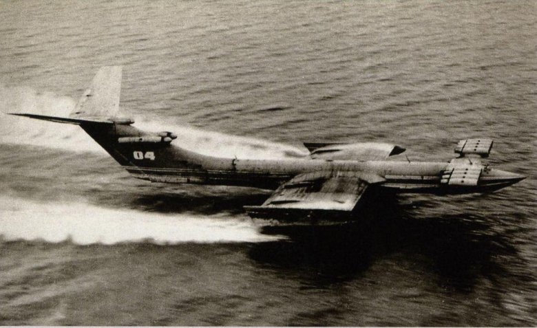 Экраноплан каспийский монстр