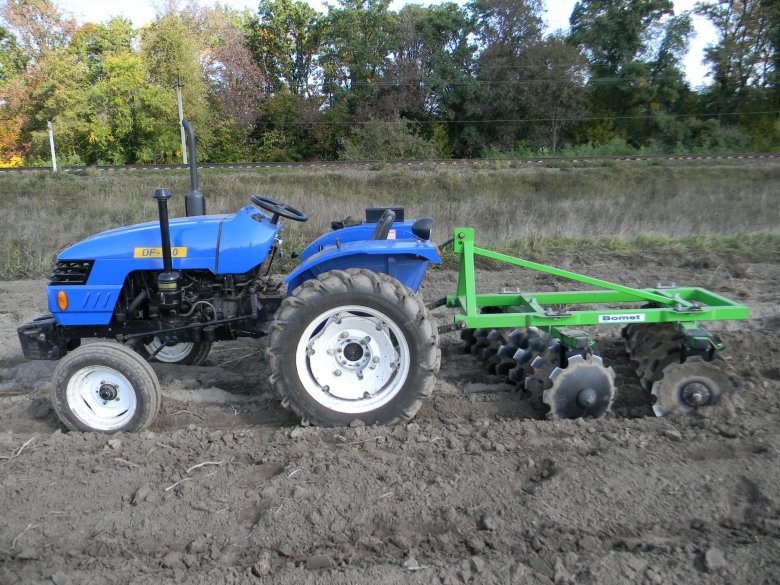 Борона для минитрактора