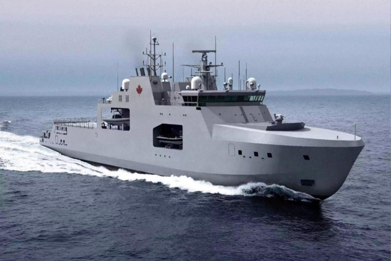 Патрульный ледокол hmcs harry dewolf (430)