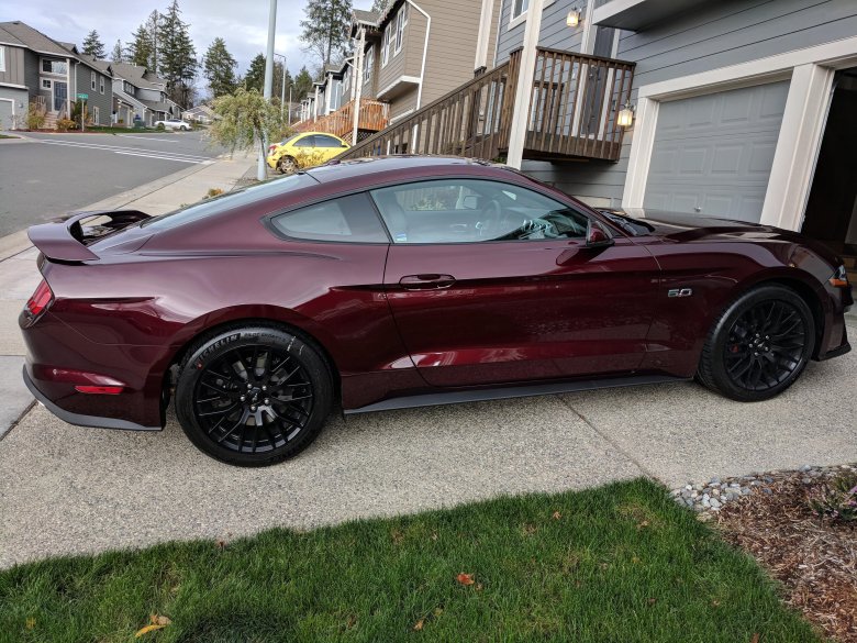 Форд мустанг 2018 вишневый
