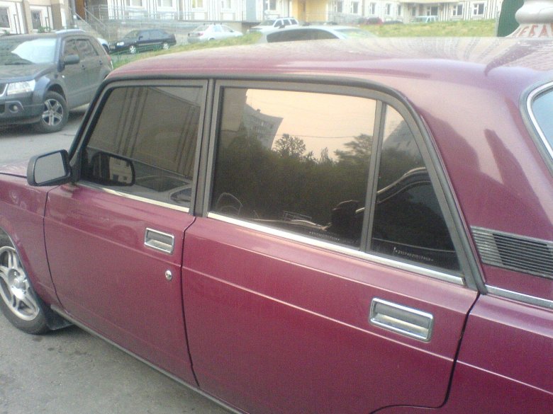 Ваз 2107 вишневый металлик